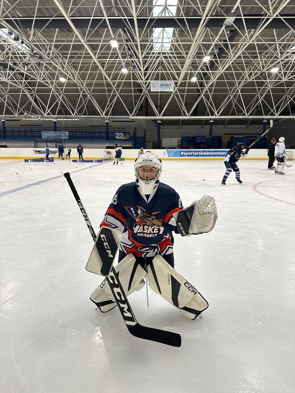 Haskey Academy op het ijs