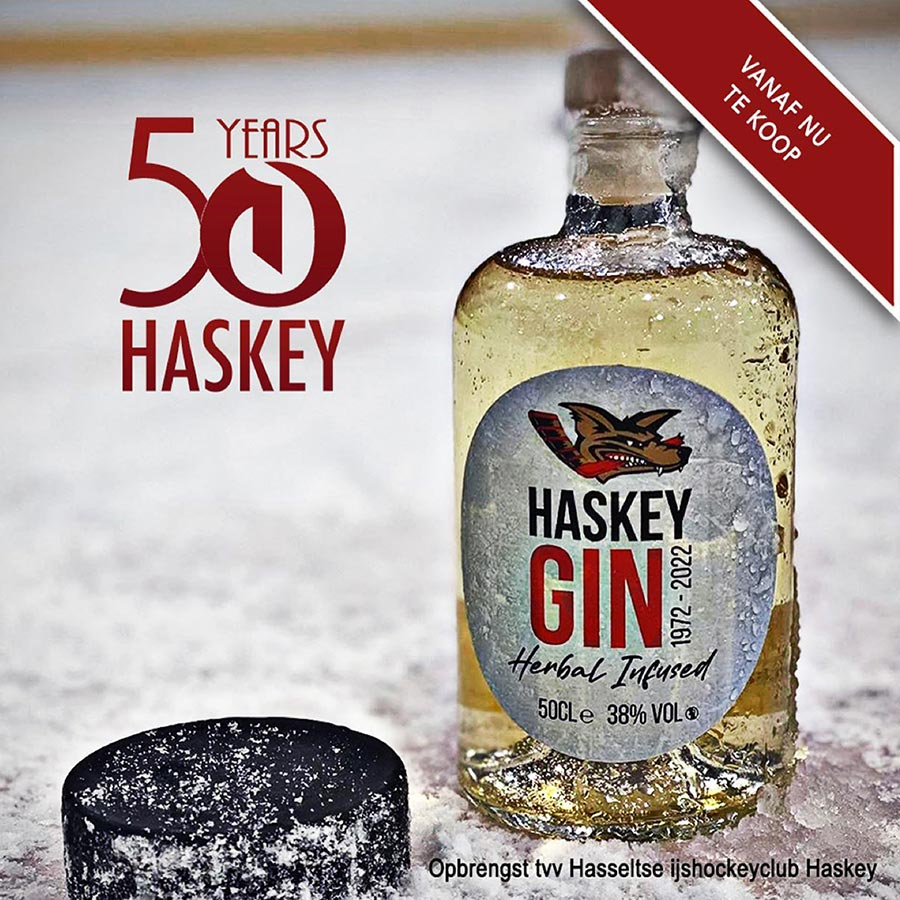 Haskey Gin fles